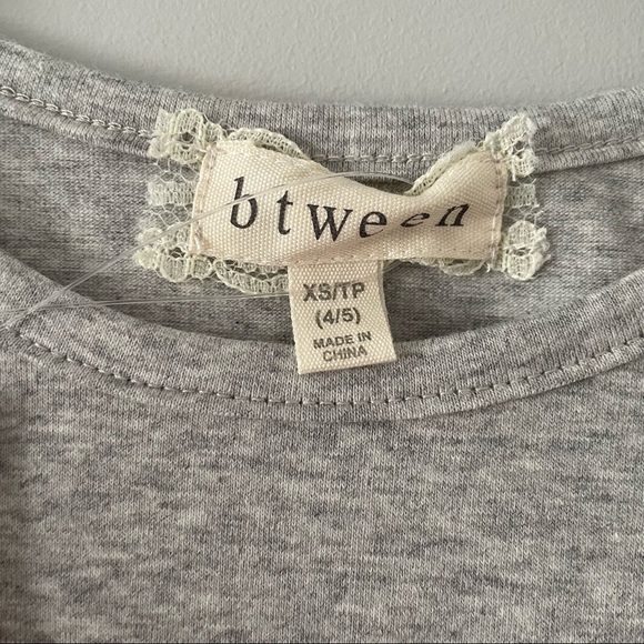 Btween Girl’s Long Sleeves Top Be Kind Sequin Flip with Scrunchy size4/5 - Picture 5 of 6